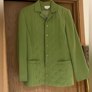 Due Per Due Green Blazer